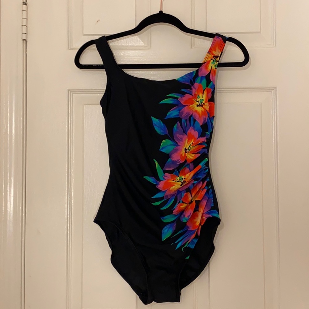 Floral One Piece Swimsuit